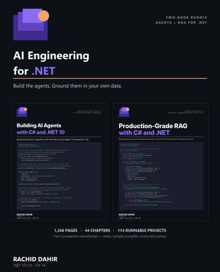 Cover of the AI Engineering for .NET bundle